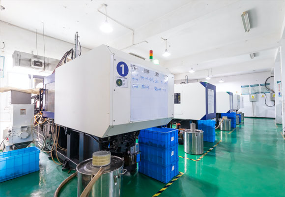 Panoramic view of production workshop