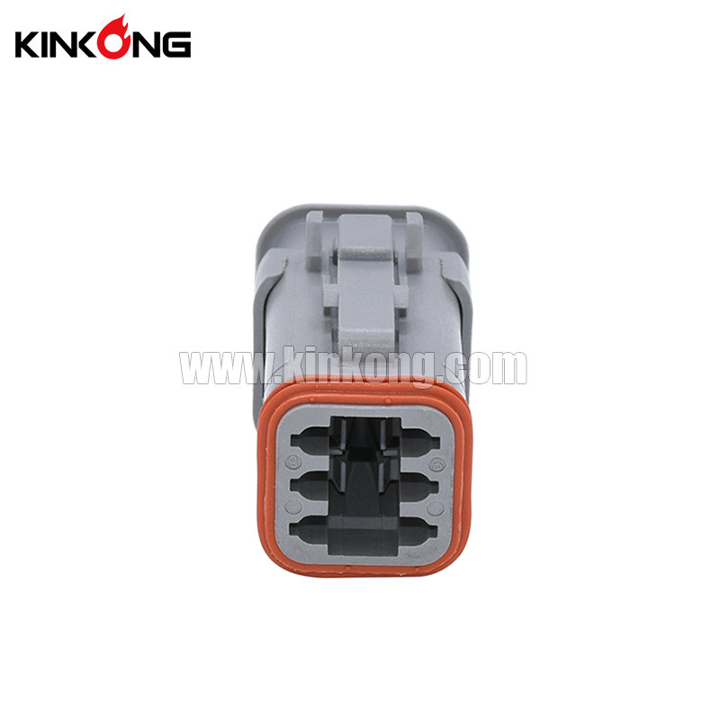 DT06-6S-E008 Female 6 Pins Electrical Connector - Kinkong