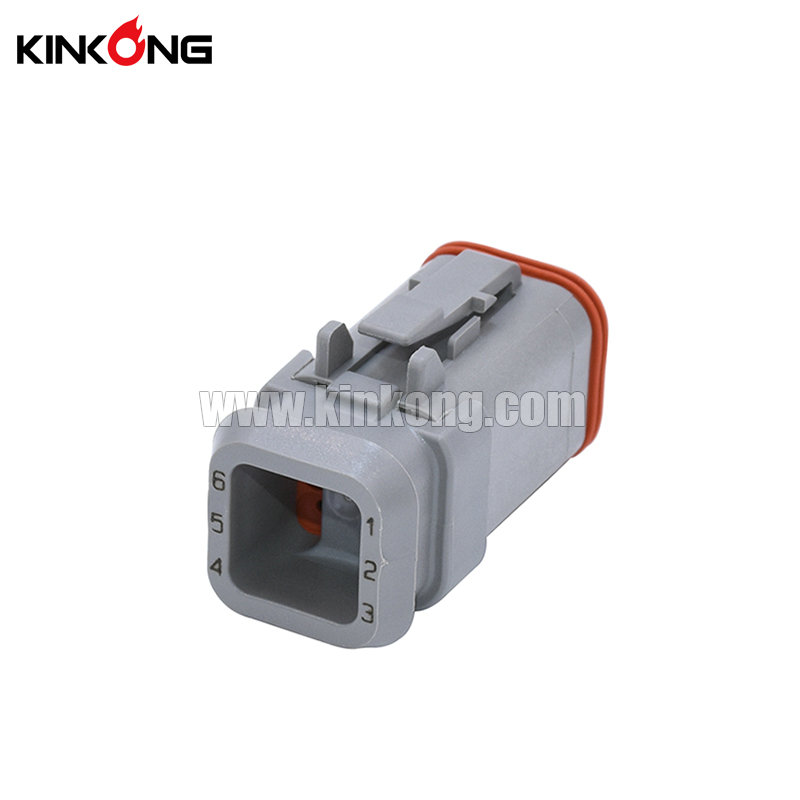 DT06-6S-E008 Female 6 Pins Electrical Connector - Kinkong