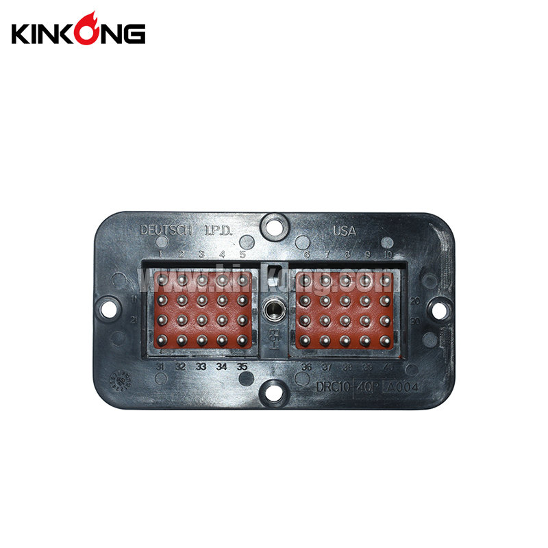 DRC1040PA004 Male 40 Pins Blade Automobile Connector Kinkong
