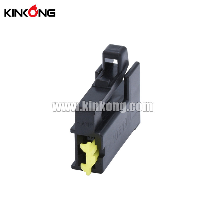 90980-10619 178471-2 1 Way Female Black Toyota Connector