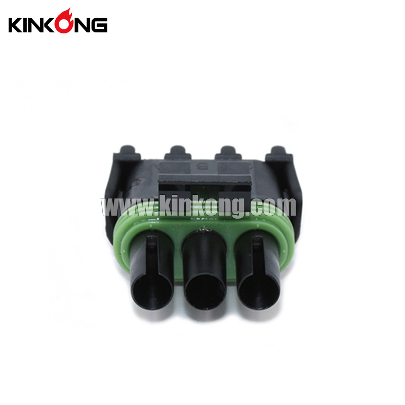 3 Way Female Black Fuel Pump Connectors 12015793 CKK3031-2.5-21